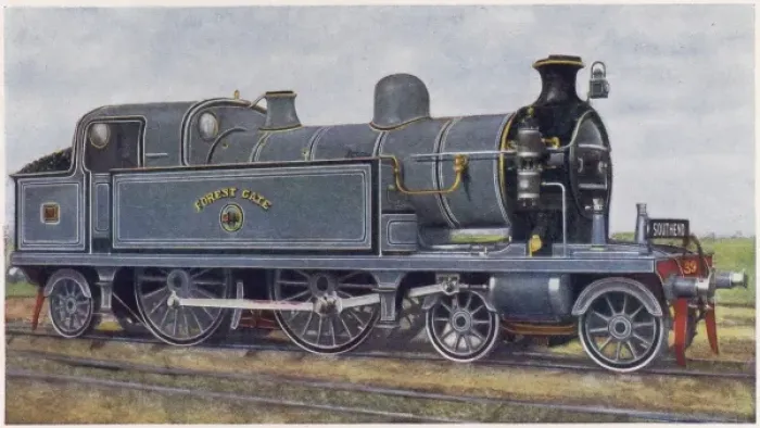 Framed Print : London Tilbury Loco Framed Print : London Tilbury Loco
