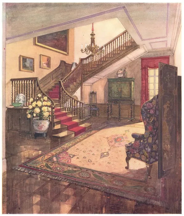 Framed Print : London Town House Interior Design Framed Print : London Town House Interior Design