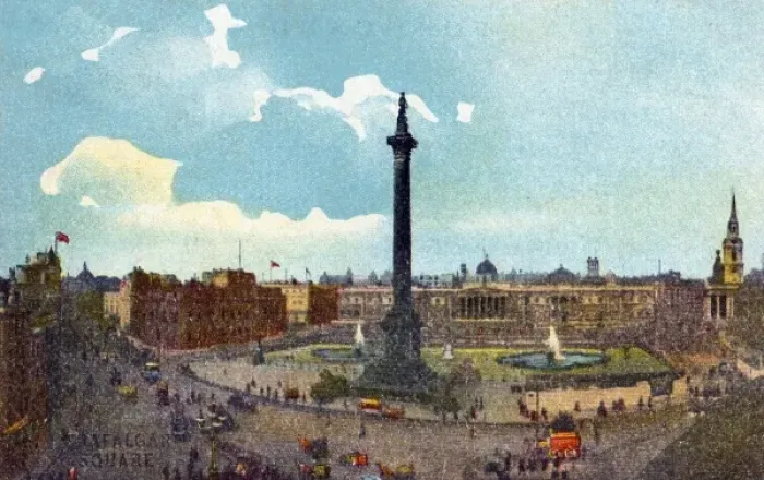 Framed Print : London, Trafalgar Square Framed Print : London, Trafalgar Square