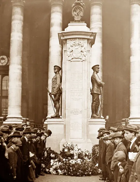 Framed Print : London Troops Memorial, Royal Exchange, London Framed Print : London Troops Memorial, Royal Exchange, London