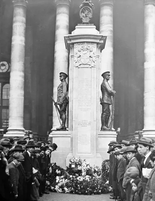 Framed Print : London Troops Memorial Royal Exchange London Framed Print : London Troops Memorial Royal Exchange London