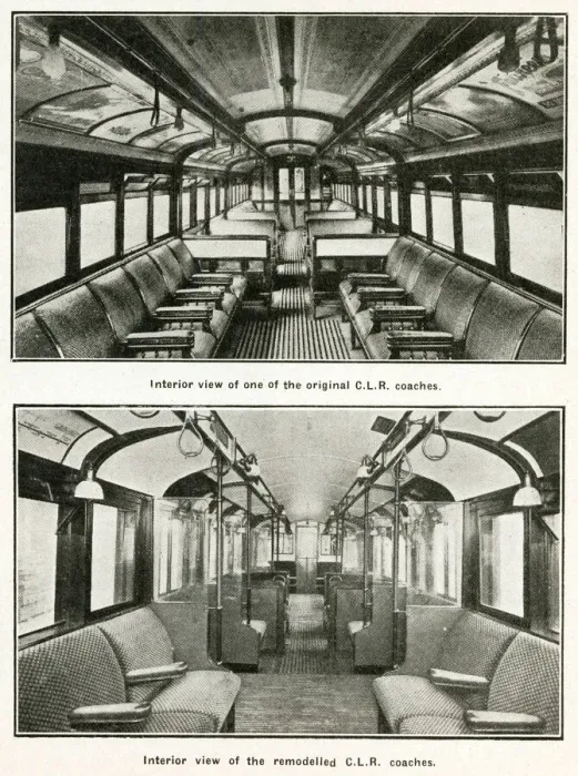 Framed Print : London Underground, carriage interiors Framed Print : London Underground, carriage interiors