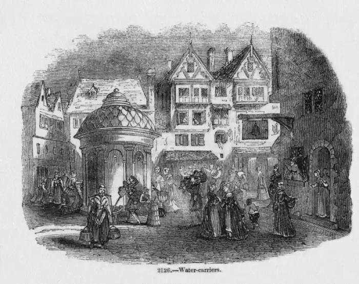 Framed Print : London Water Carriers Framed Print : London Water Carriers