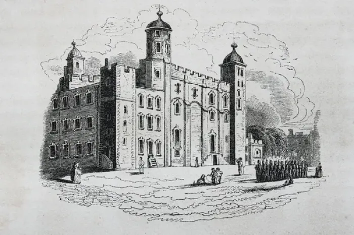 Framed Print : VALUE. London. White Tower. 1844. Engraving Framed Print : VALUE. London. White Tower. 1844. Engraving