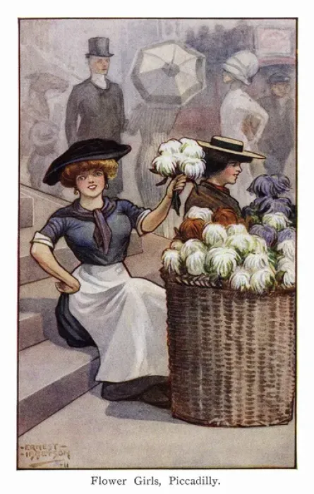 Framed Print : Londoners 1911 Framed Print : Londoners 1911