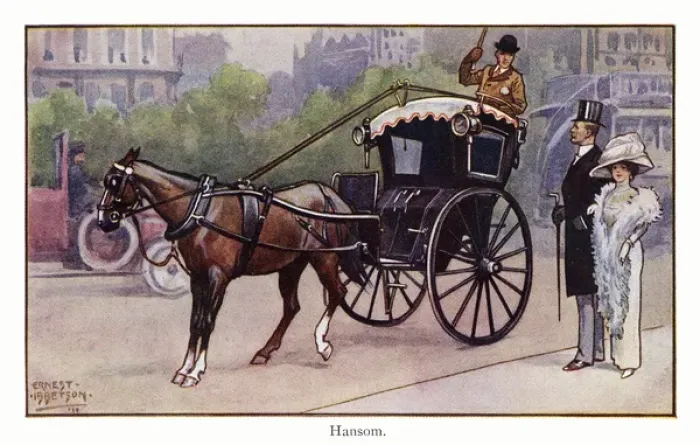 Framed Print : Londoners 1911 Framed Print : Londoners 1911