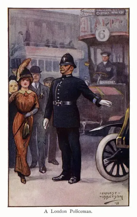 Framed Print : Londoners 1911 Framed Print : Londoners 1911