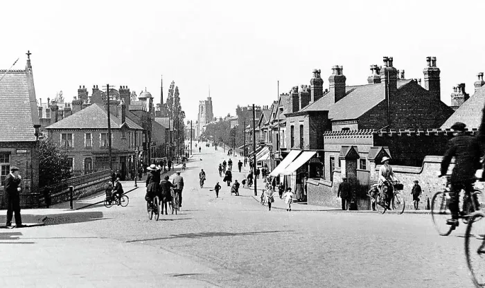 Framed Print : Long Eaton Derby Road early 1900s Framed Print : Long Eaton Derby Road early 1900s