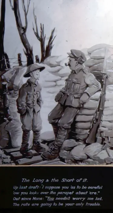 Framed Print : The Long and the Short of It - UP LAST DRAFT, WW1 Framed Print : The Long and the Short of It - UP LAST DRAFT, WW1