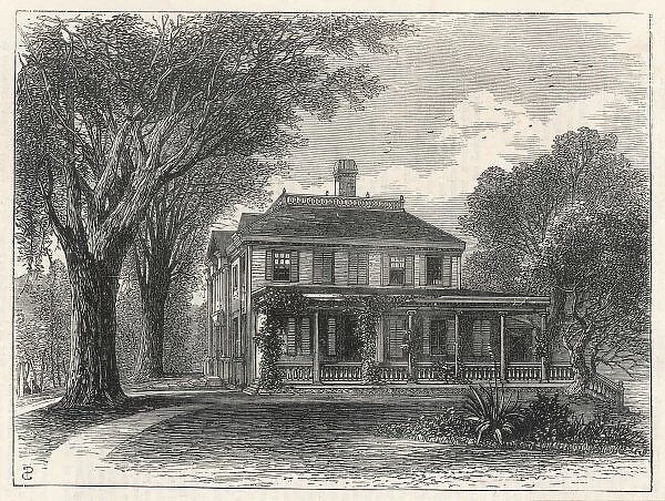 Longfellow home - 3. LONGFELLOW's home at Craigie House, Cambridge, Massachusetts