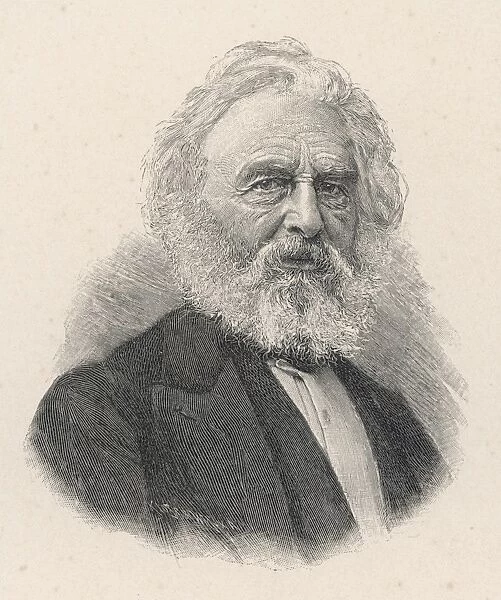 Longfellow (Old). HENRY WADSWORTH LONGFELLOW American writer, best known for his Hiawatha