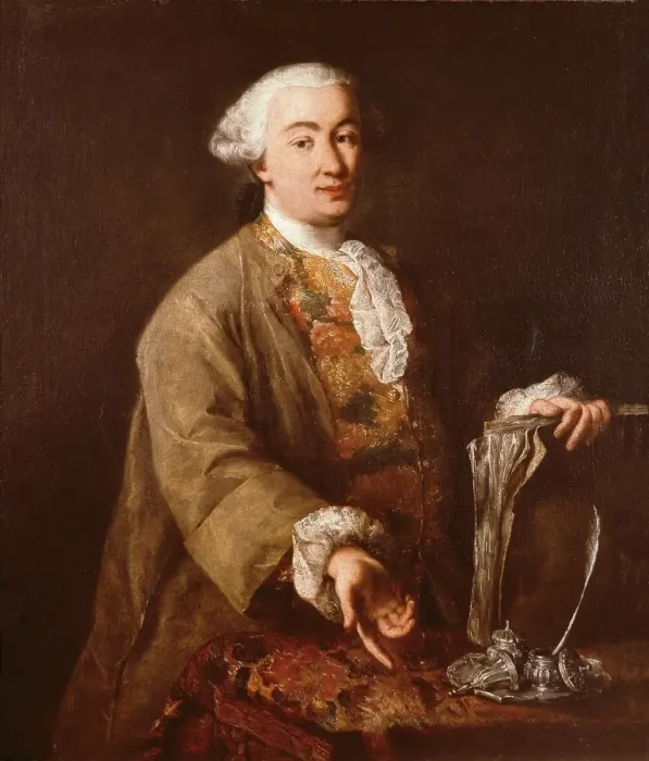 Framed Print : LONGHI, Alessandro Falca, called (1733-1813) Framed Print : LONGHI, Alessandro Falca, called (1733-1813)