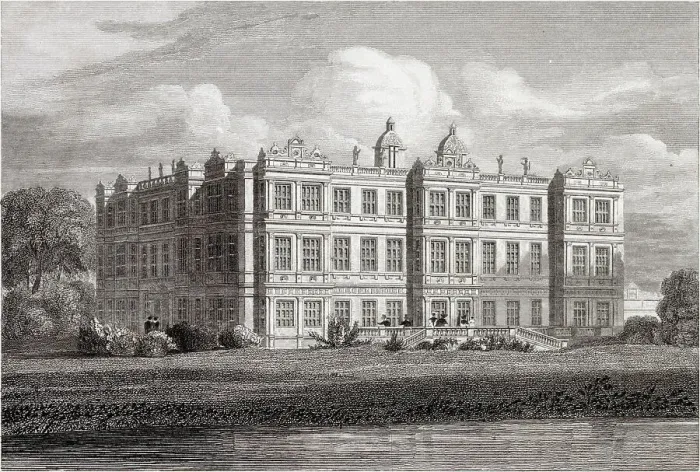 Framed Print : Longleat House, Wiltshire, England Date: 1830 Framed Print : Longleat House, Wiltshire, England Date: 1830
