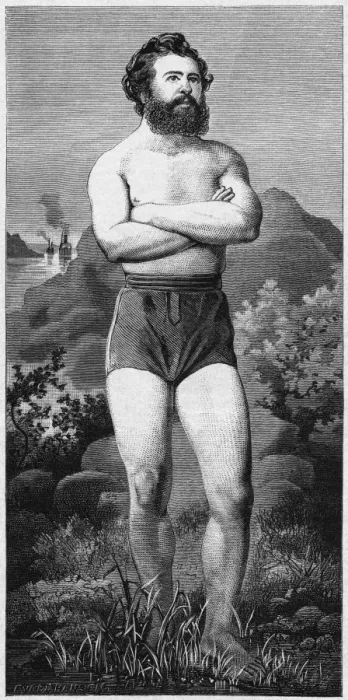 Framed Print : Longstrom Swimmer Framed Print : Longstrom Swimmer