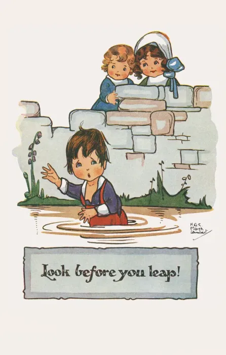 Framed Print : Look Before You Leap Framed Print : Look Before You Leap
