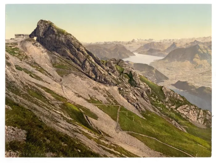 Framed Print : Looking toward Glarnisch, Pilatus, Switzerland Framed Print : Looking toward Glarnisch, Pilatus, Switzerland