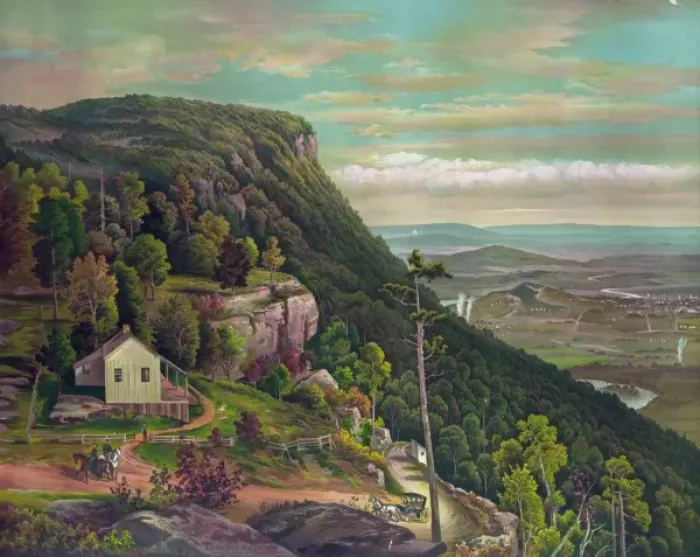 Framed Print : Lookout Mountain Framed Print : Lookout Mountain