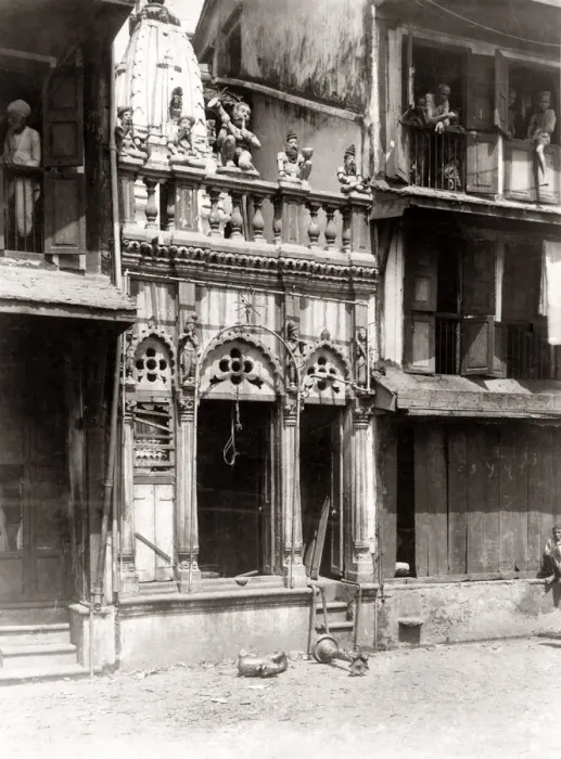 Framed Print : Looted premises following riots Mumbai India c. 1890 s Framed Print : Looted premises following riots Mumbai India c. 1890 s