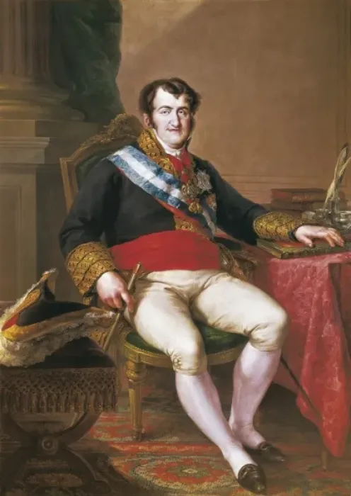 Framed Print : LOPEZ Y PORTAс, Vicente (1772-1850). Fernando Framed Print : LOPEZ Y PORTAс, Vicente (1772-1850). Fernando