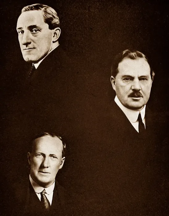 Framed Print : Lord Aberconway, John Brown ands J Piggott Framed Print : Lord Aberconway, John Brown ands J Piggott