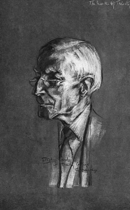 Framed Print : Lord Adrian, as sketched by Stephen Ward, 1961 Framed Print : Lord Adrian, as sketched by Stephen Ward, 1961