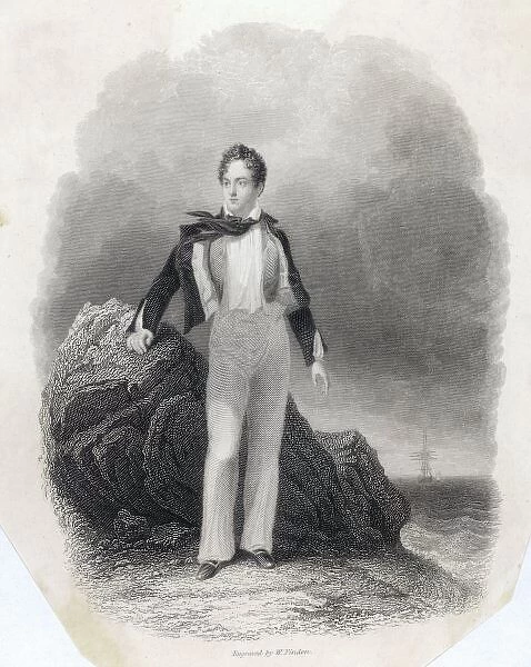 Lord Byron in 1807. GEORGE GORDON, LORD BYRON English poet in 1807