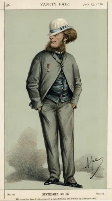 Framed Print : Lord Elcho, Vanity Fair, Ape Framed Print : Lord Elcho, Vanity Fair, Ape