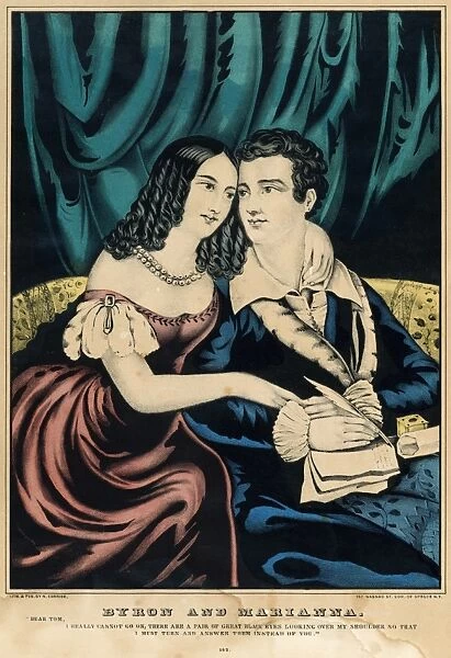 Lord George Byron and Marianna
