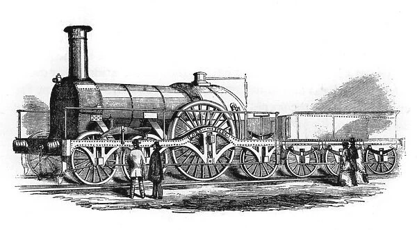Lord of the Isles steam train, 1851