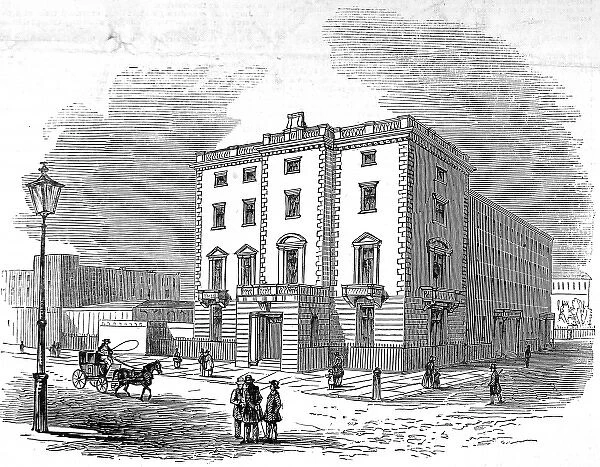 Lord John Russells House, Chesham Place, London, 1845