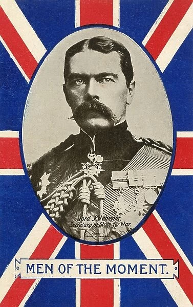 Lord Kitchener - Men of the Moment - Union Flag surround