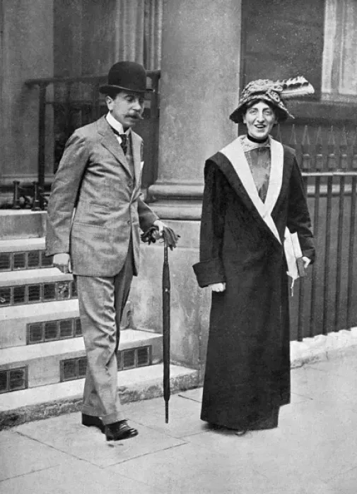 Framed Print : Lord and Lady Denman Framed Print : Lord and Lady Denman