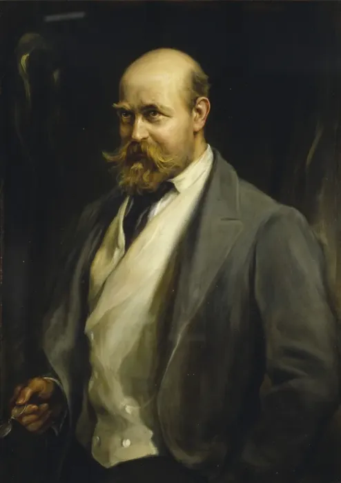Framed Print : Lord Lionel Walter Rothschild (1868-1937) Framed Print : Lord Lionel Walter Rothschild (1868-1937)