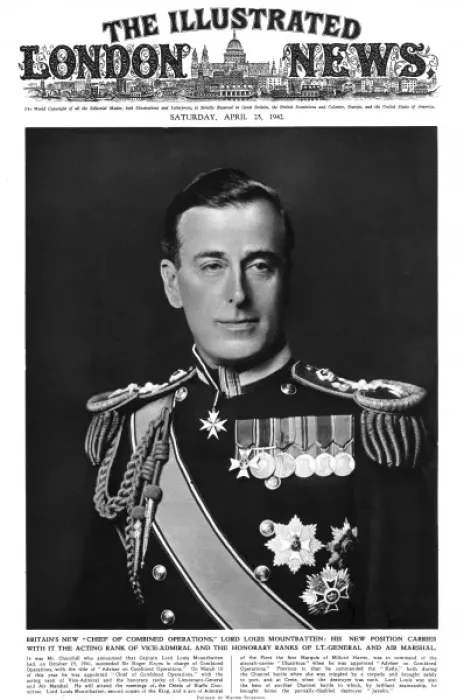 Framed Print : Lord Louis Mountbatten Framed Print : Lord Louis Mountbatten