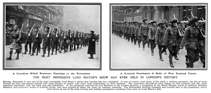 Framed Print : Lord Mayors Show, 1914 Framed Print : Lord Mayors Show, 1914