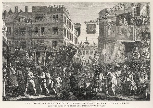 The Lord Mayors Show, London, 1746