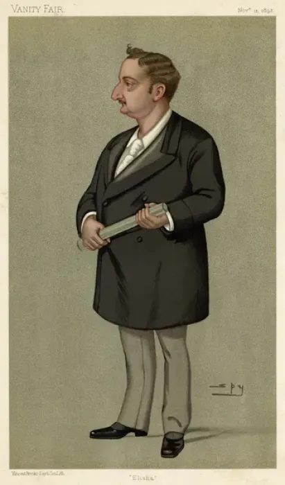 Framed Print : Lord Monk Bretton, Vanity Fair, Spy Framed Print : Lord Monk Bretton, Vanity Fair, Spy