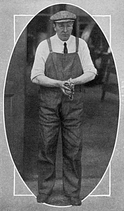 Framed Print : Lord Norbury as a munition worker Framed Print : Lord Norbury as a munition worker