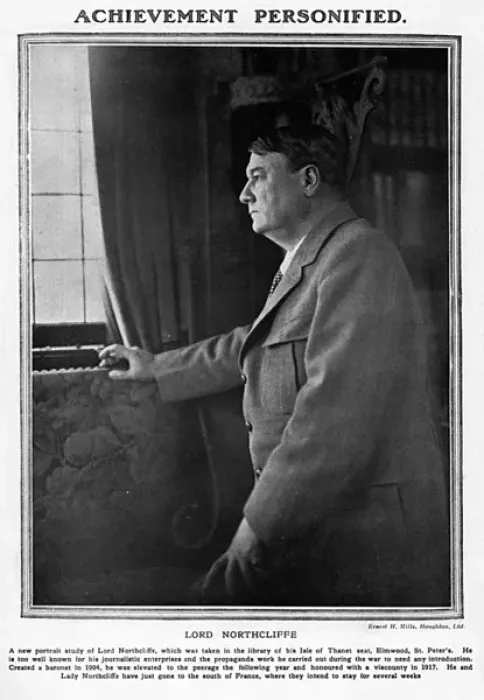 Framed Print : Lord Northcliffe Framed Print : Lord Northcliffe