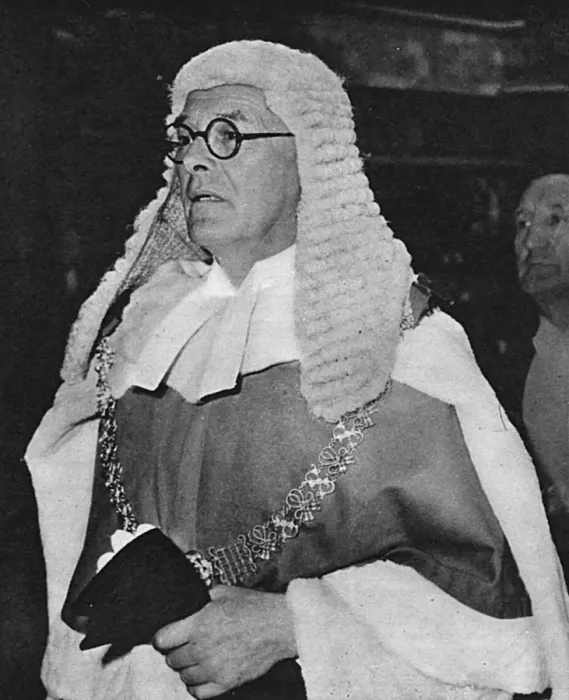 Framed Print : Lord Parker of Waddington (1900 - 1972) Framed Print : Lord Parker of Waddington (1900 - 1972)