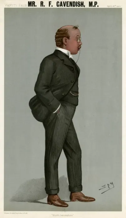 Framed Print : Lord R. F. Cavendish, Vanity Fair, Spy Framed Print : Lord R. F. Cavendish, Vanity Fair, Spy