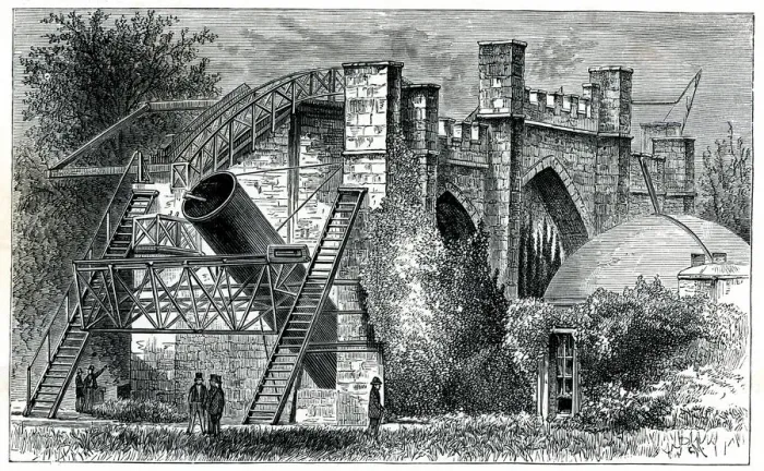 Framed Print : LORD ROSSES TELESCOPE Framed Print : LORD ROSSES TELESCOPE