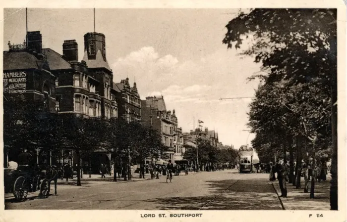 Framed Print : Lord Street, Southport, Lancashire