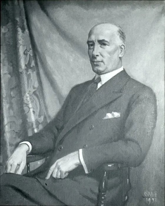 Framed Print : Lord Weir of Westwood - Portrait as President R. Ae. S