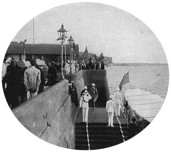Lord Willingdon arriving in Bombay