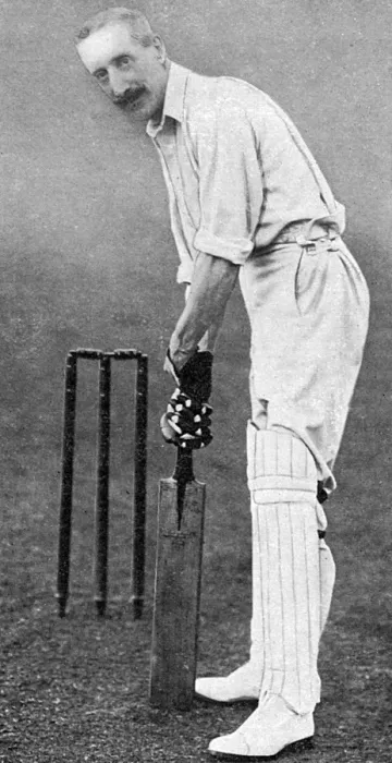 Framed Print : Lord Willingdon playing cricket Framed Print : Lord Willingdon playing cricket