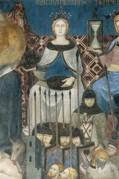 LORENZETTI, Ambrogio (1285-1348). Allegory of