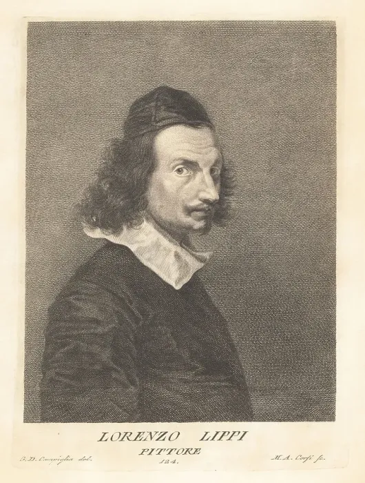 Framed Print : Lorenzo Lippi, Italian painter from Florence, 1606-1665 Framed Print : Lorenzo Lippi, Italian painter from Florence, 1606-1665