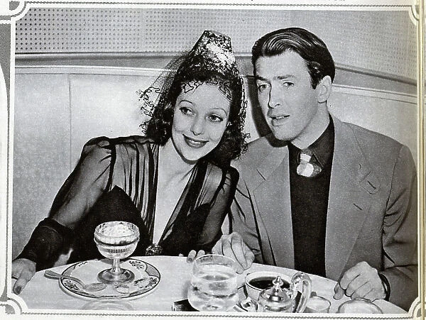Loretta Young and Jimmie Stewart