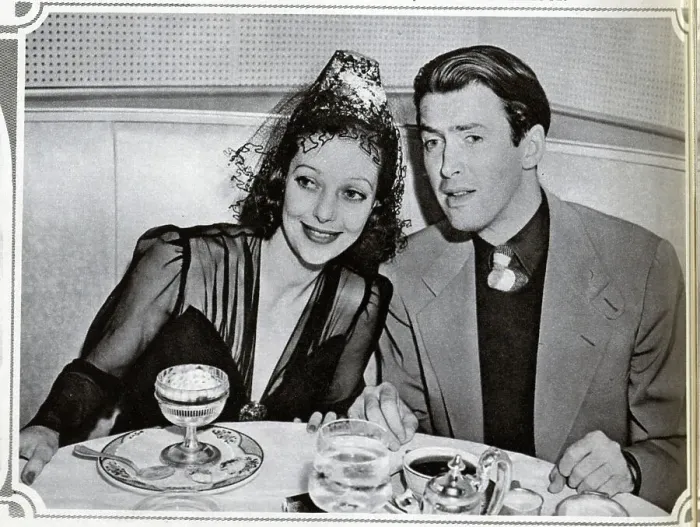 Framed Print : Loretta Young and Jimmie Stewart Framed Print : Loretta Young and Jimmie Stewart